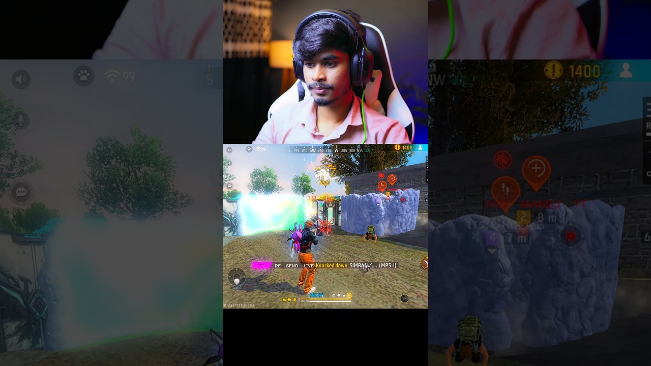 Mastering Free Fire: Keyboard and Mouse Gameplay with Handcam