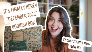 FINALLY UNBOXING BOOKISH BOX DECEMBER 2022 | in June 2023 But I'm only kinda mad