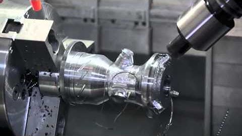 EMCO Millturn CNC Machining Video