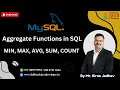 Aggregate Functions in SQL | Learn with Mr. Kiran Jadhav