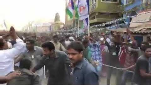 YS JAGAN Anna Padayatra - Indra Bgm
