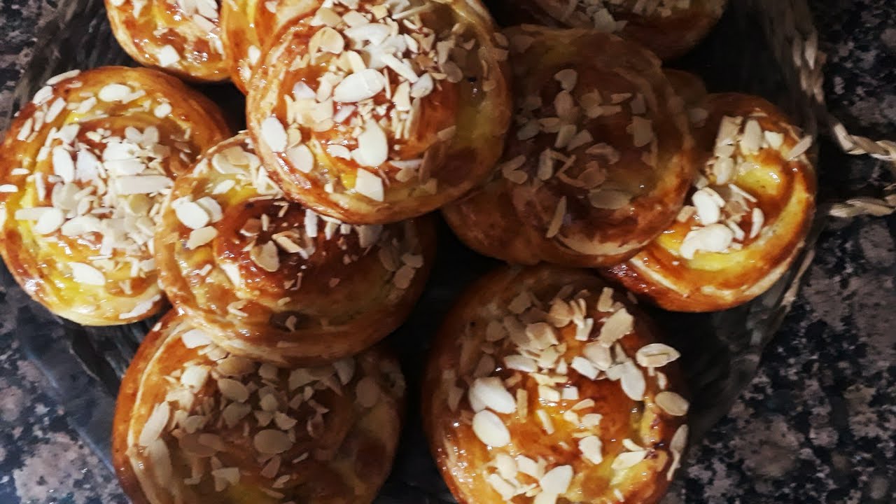 اسرع شنيك بدون زبدة التوريق بالكريم باتسيير  يستحق التجربة👌👌