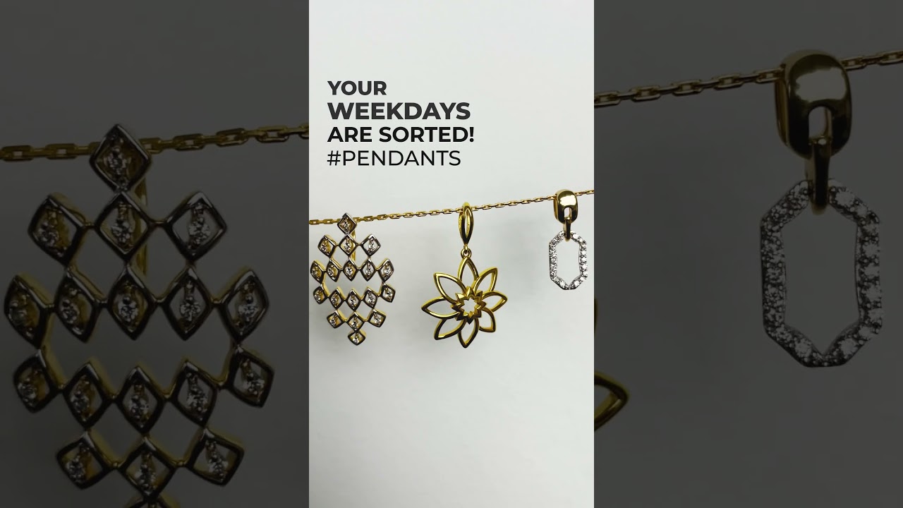 A pendant a day keeps your fashion worries away.​ Pick yours now & slay!