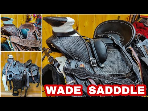 #wadesaddle #horseaccessories#westernsaddle #slkhorseaccessories/wade saddle now available in