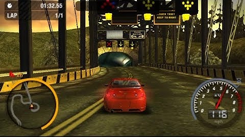 Need For Speed: Most Wanted 5-1-0 (PSP) Gameplay - PPSSPP Android Emulator