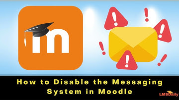 How to disable Moodle Messaging system completely #moodle #education #explore