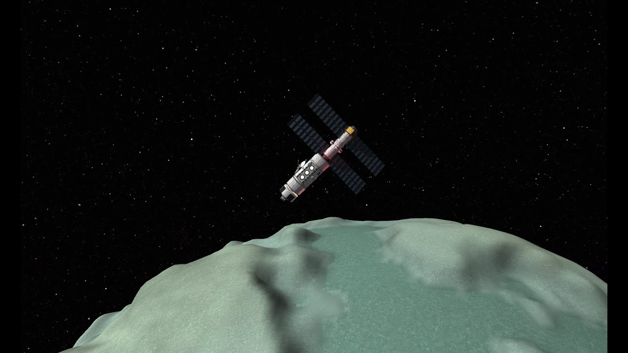 Let’s Play Kerbal Space Program – Episode 22 - Minmus Science Station ...