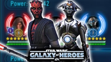 Maul + 50R-T is a Match Made in Mandalore - Improve Lord Vader Immediately - 3v3 Grand Arena