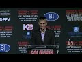 Golovkin vs. Lemieux Final Press Conference Highlights - UCN Exclusive