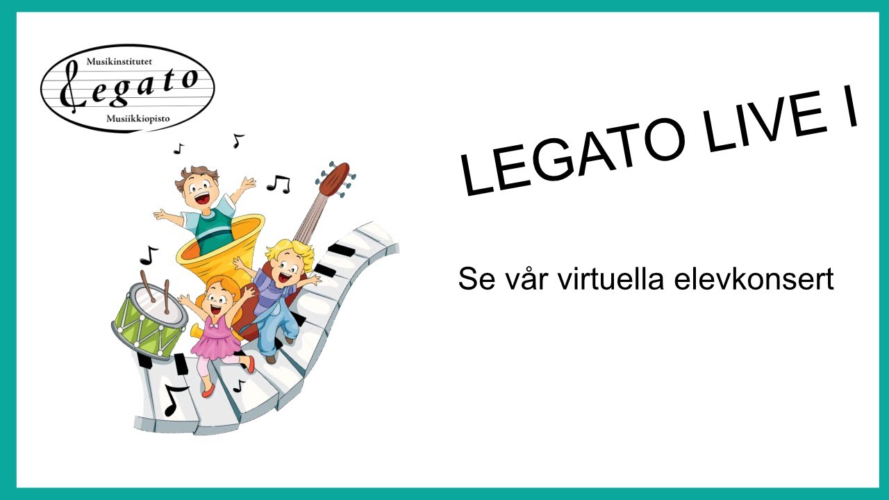 Musikinstitutet Legatos elevkonsert Legato live I