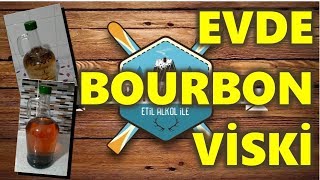 Evde Bourbon Viski Yapımı %43 Etil Alkol Ve Meşe