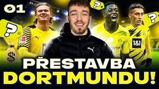 PRVNÍ OBŘÍ PŘESTUPY! 😱 PŘESTAVBA DORTMUNDU #1 💛🖤