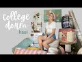 huge college dorm room haul 2020 freshman