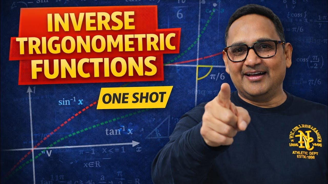Inverse Trigonometric Functions One Shot 🔥 | Class 12 Maths CBSE 2026 | Important Questions + Tricks