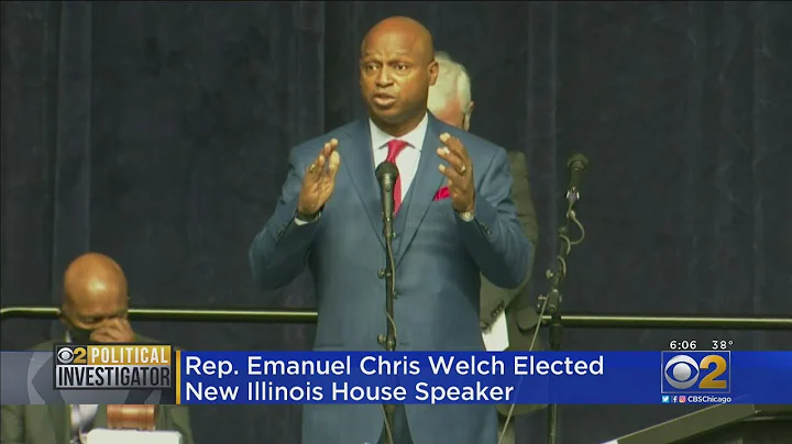 Rep. Emanuel 'Chris' Welch Elected Illinois House Speaker