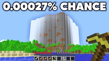 I Found Minecraft’s Actual Rarest Structure