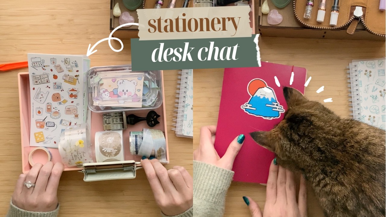 Cozy Journal Chat + Meet My (New) Cat! 🐈