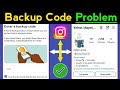 Two Factor Authentication security problem | How To Get Backup Code For Instagram | 100% Fix 2025