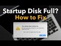 Startup Disk Full on Mac? How to Fix (Delete "Other" space)