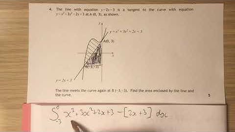 Exemplar paper 2:  q4                     (higher maths)