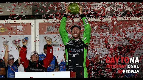 Relive Chastain's win, big wrecks at Daytona in mi...