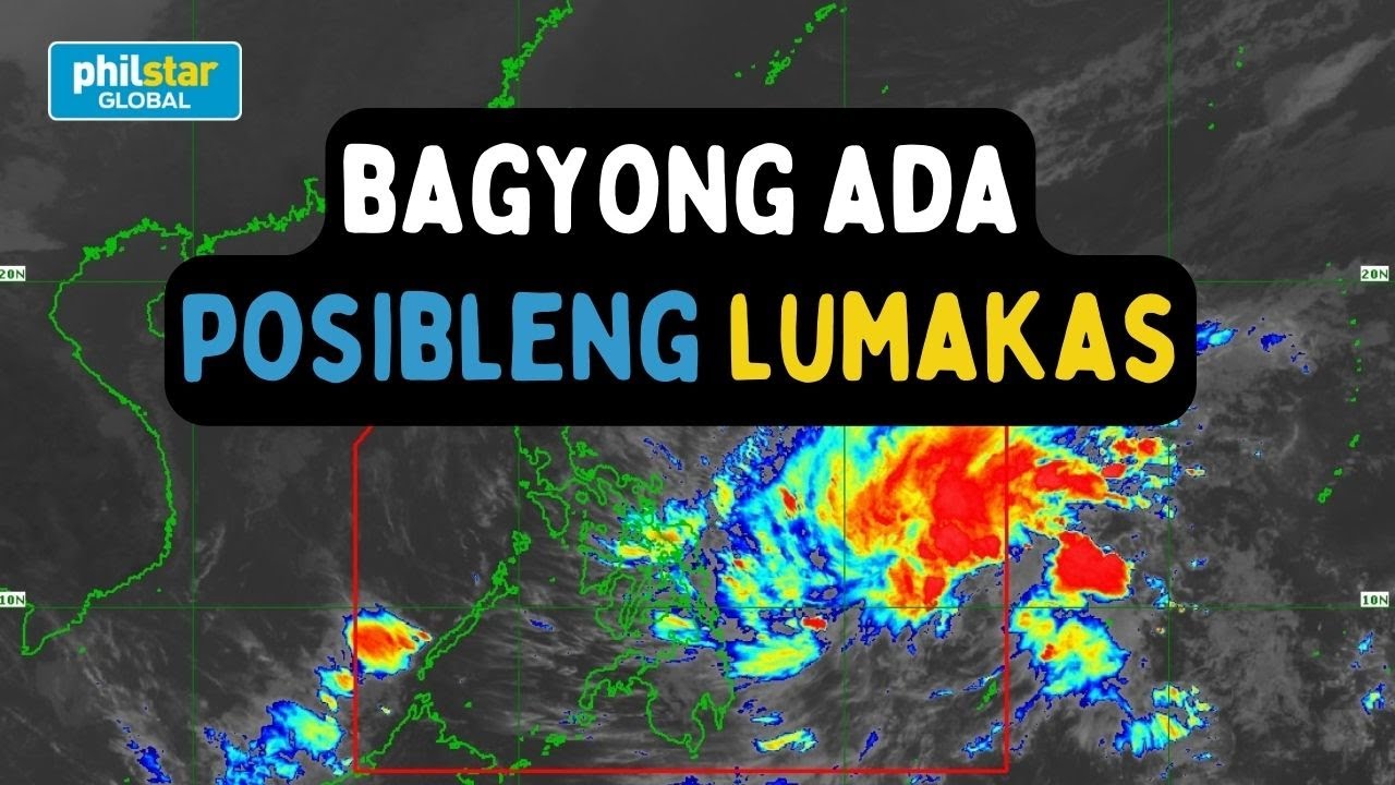 PAGASA Weather Update: Bagyong Ada nagdadala ng ulan sa Visayas at Mindanao