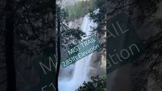 Yosemite Mist Trail #Vernalfalls #NevadaFalls #yosemite