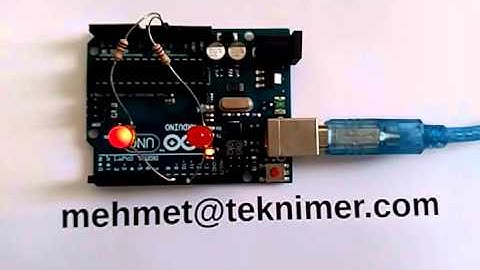 Arduino LED Uygulamaları 2 - Flip Flop