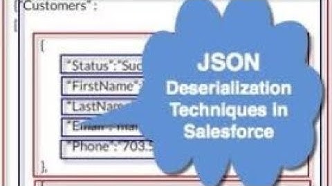 Session6 JSON Parser (De-Seralization) in salesforce apex