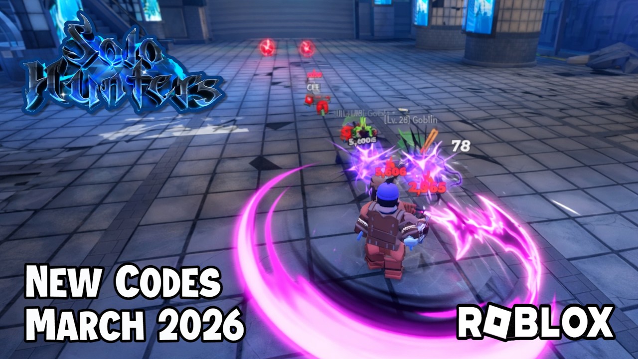 Roblox Solo Hunters New Codes March 2026 - YouTube
