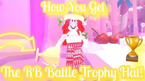 How To Get The RB Battle Trophy Hat!🏆(Adopt Me!) | Roblox