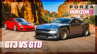 Forza Horizon 5 - GT3 RS vs $300,000 Mustang 