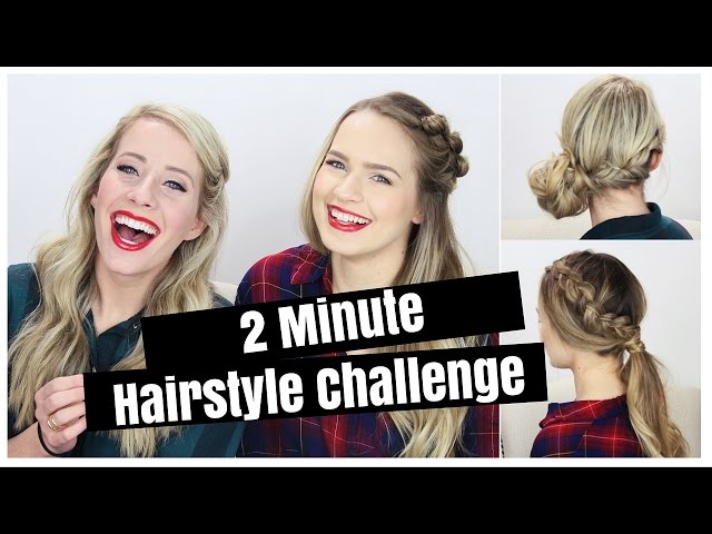 Quick & Easy Hairstyle for Girls | 2 minute hairstyle| Cute Hairstyle for  girls - YouTube