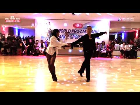 2017 2nd World Pro-Am,Mania DanceSport Festival 선수시범 전상우&강민지 (Rumba)