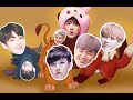 BTS as Disney Animals