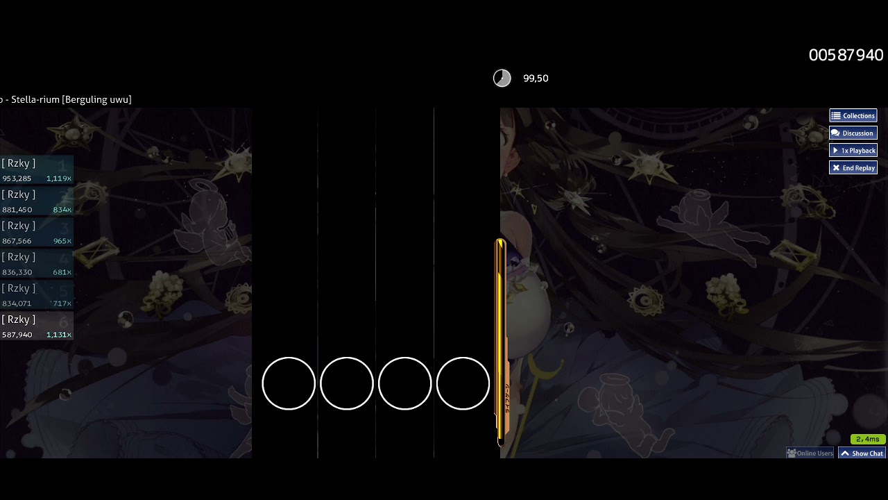 Osu mania 4k  - Kano "Stella-rium"