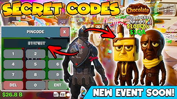 *NEW* Chocolate Event Secret Brainrot Codes Fortnite Steal The Brainrot Admin Abuse New Secret Codes
