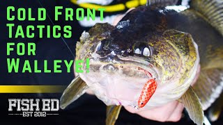 Conquering Cold Front ICE Walleyes – Fish Ed TV