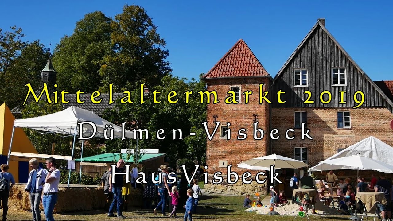 Mittelaltermarkt 2019 mit Brisinga - Haus Visbeck - Dülmen