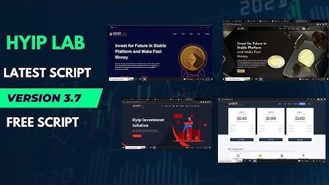 how to install Script HYIPLAB Complete HYIP Investment Admin panel 5.0