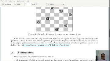 Simulación Computacional Clase 14-1 Presentación Taller 3 y proyecto