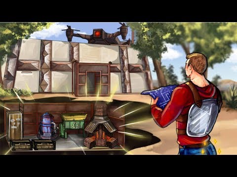 Живу в настоящем МВК БУНКЕРЕ с подвалом в Rust/Раст!