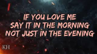 Jennifer Lopez - In The Morning (lyric song)
