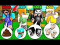 NARODZINY DZIECKA NOOB vs PRO vs HACKER vs BÓG CHALLENGE W MINECRAFT?! GPLAY