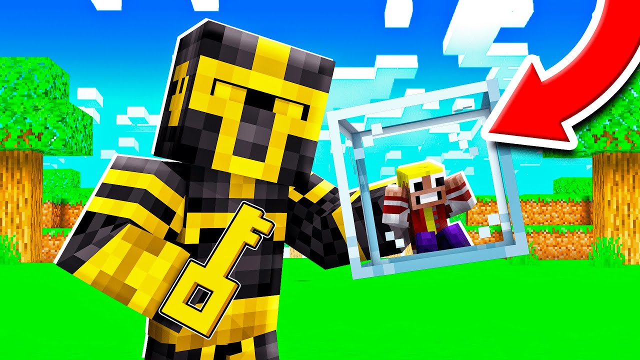 ENCERRÉ A MI AMIGO EN UN BLOQUE DURANTE 24 HORAS EN MINECRAFT 😱