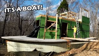 Return of the Craziest Cabin Build on Youtube!