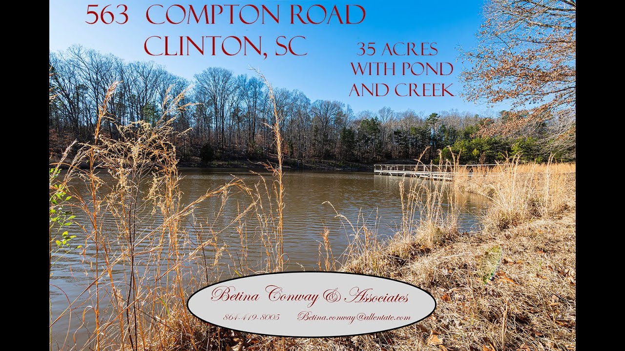 Compton Sc 563 Compton Road Clinton, SC - YouTube