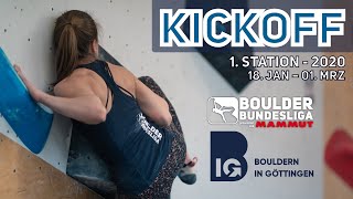 Boulder Bundesliga – Kickoff Station 1 | 2020 – BiG Göttingen