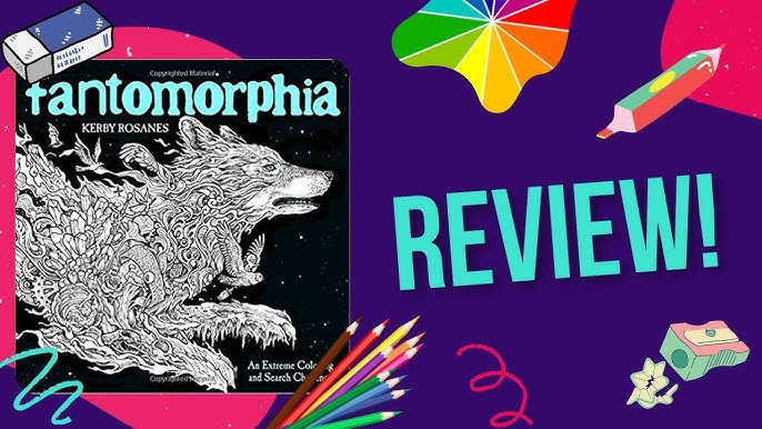 Colormorphia Coloring Book Review - Kerby Rosanes (US Edition