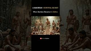 Why Mauryans Carried Bamboo Tubes #shorts